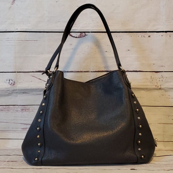 Coach Navy Blue Shoulder Bag - Picture 3 of 9